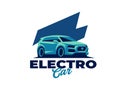 Electric car. Royalty Free Stock Photo